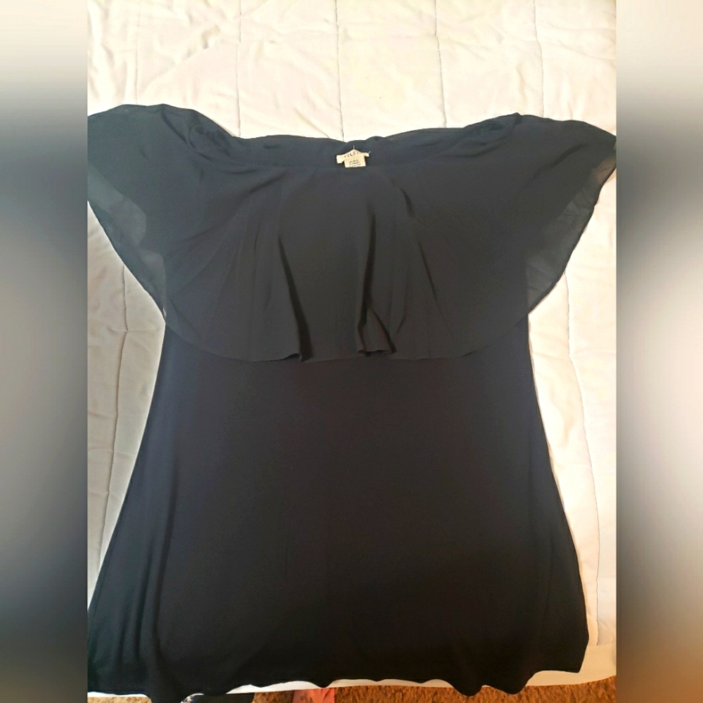 Black dressy top NWT